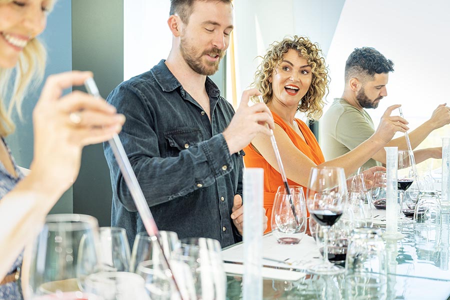 d'Arenberg: The Blending Bench Experience