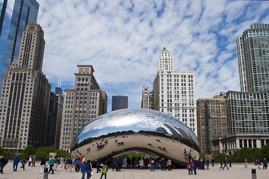 Cloud Gate, aka "The Bean"