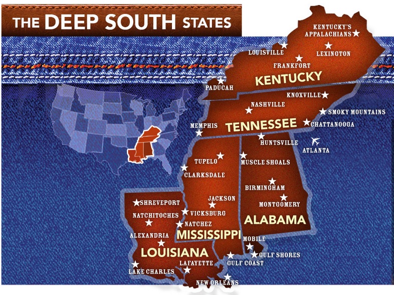 Deep state map карта