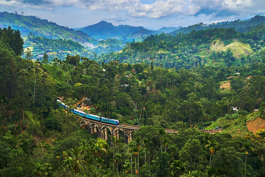 Scenic Train Journey from Kandy to  Ella
