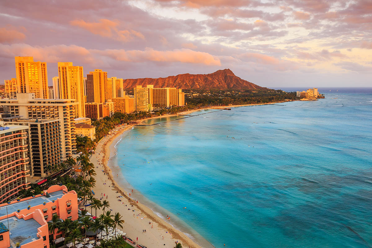 Waikiki Beach, Hawaii