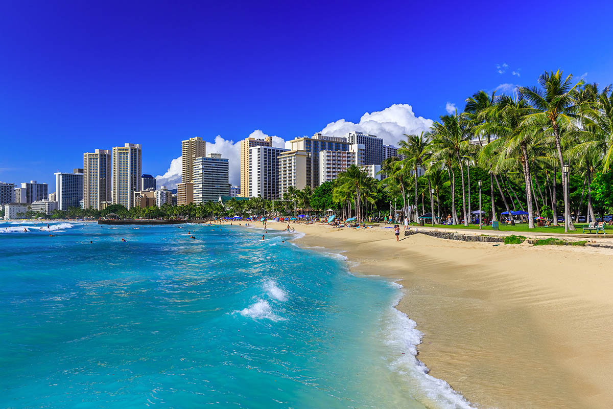 Waikiki Beach, Hawaii