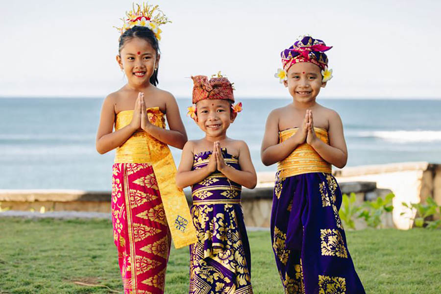 Balinese Dance Class at the Hilton Bali Resort