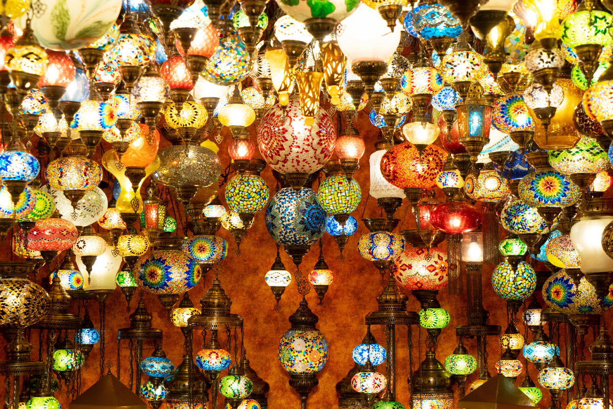 Oriental Turkish lamps, Grand Bazaar