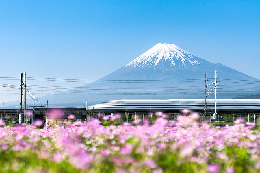 Mt. Fuji by Bullet Train Experience