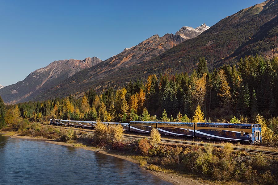 Rocky Mountaineer from Vancouver to Kamloops to Jasper