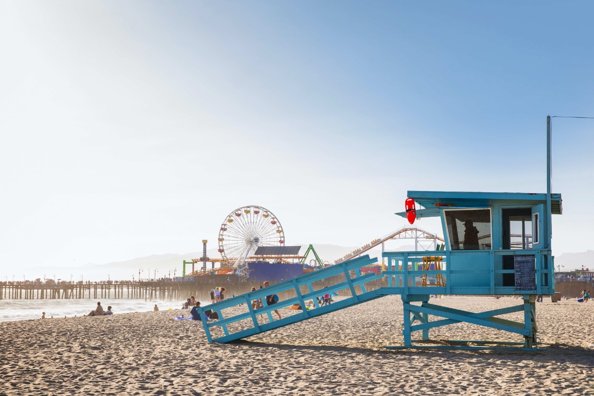 Santa Monica Beach Los Angeles