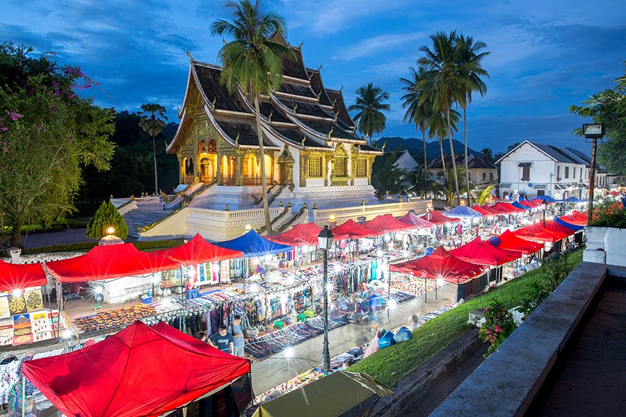 Luang Prabang Royal Palace Museum and Market