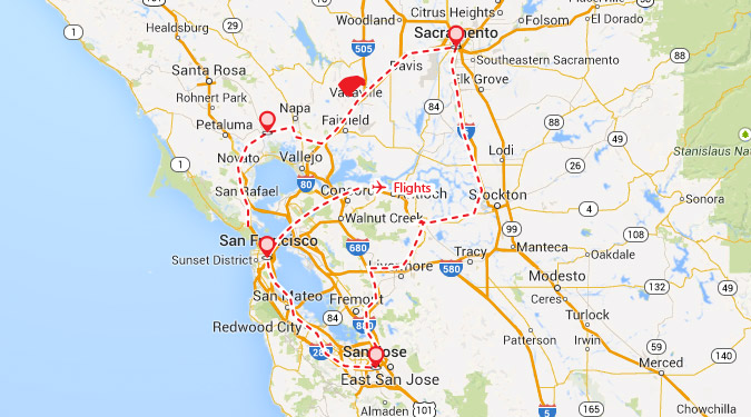 San Francisco, Sonoma, Sacramento & San Jose | theinternettraveller.com