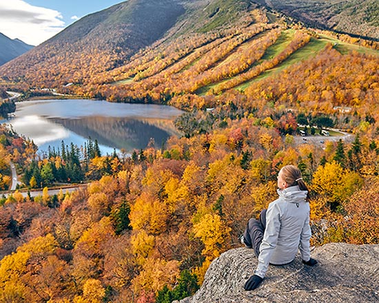 Echo Lake, White Mountains, New Hampshire