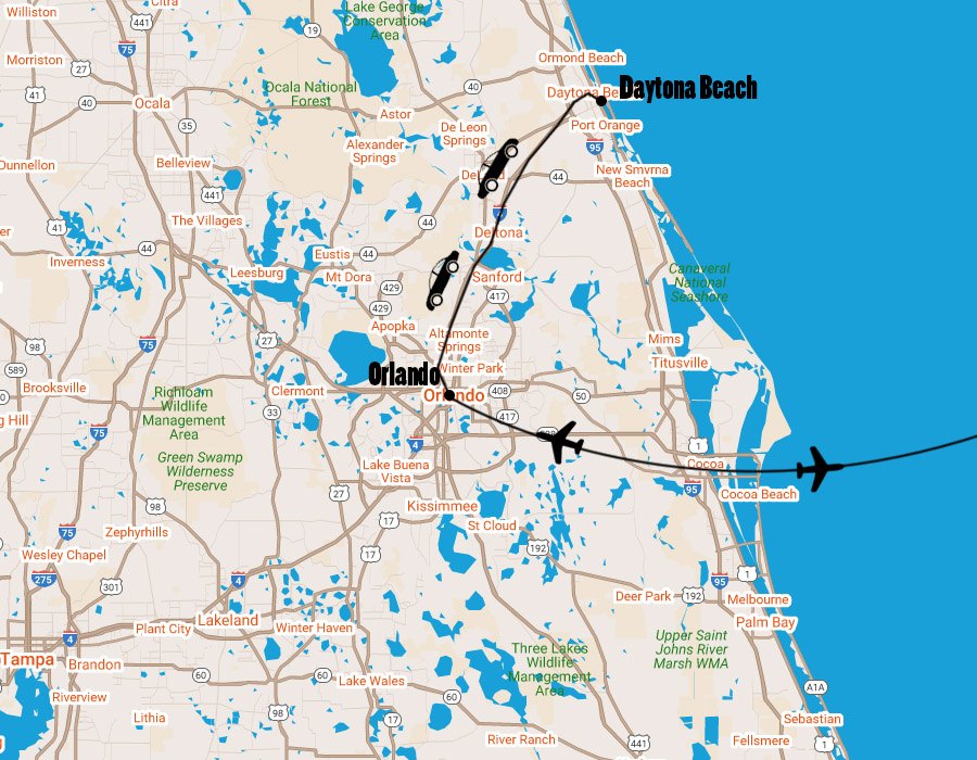 Orlando & Daytona Beach