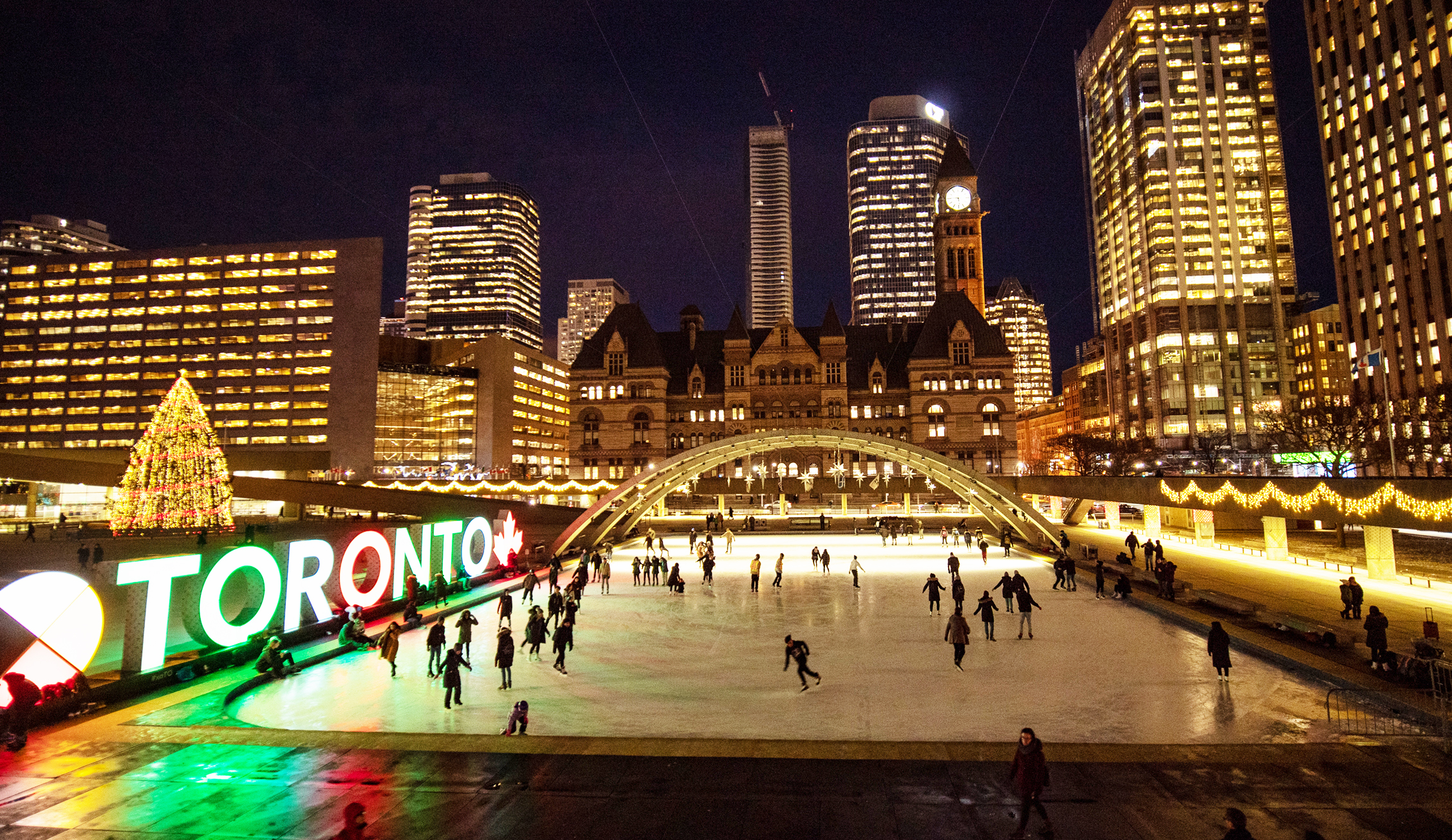 Winter Ice Skating