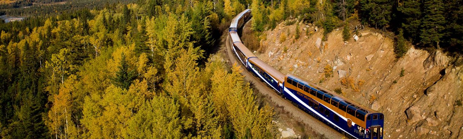 Rocky Mountaineer from Vancouver to Jasper