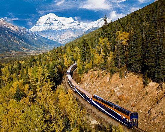 Rocky Mountaineer from Vancouver to Jasper