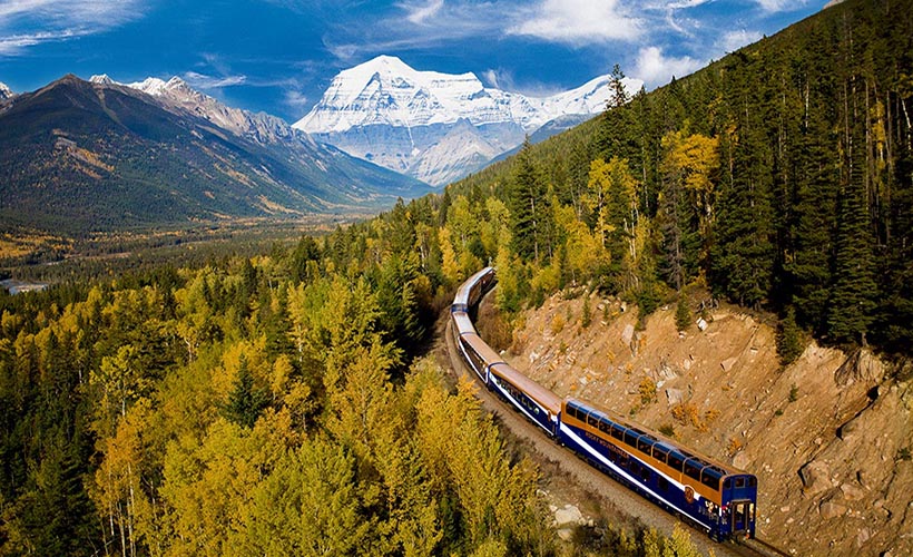 Rocky Mountaineer from Vancouver to Jasper