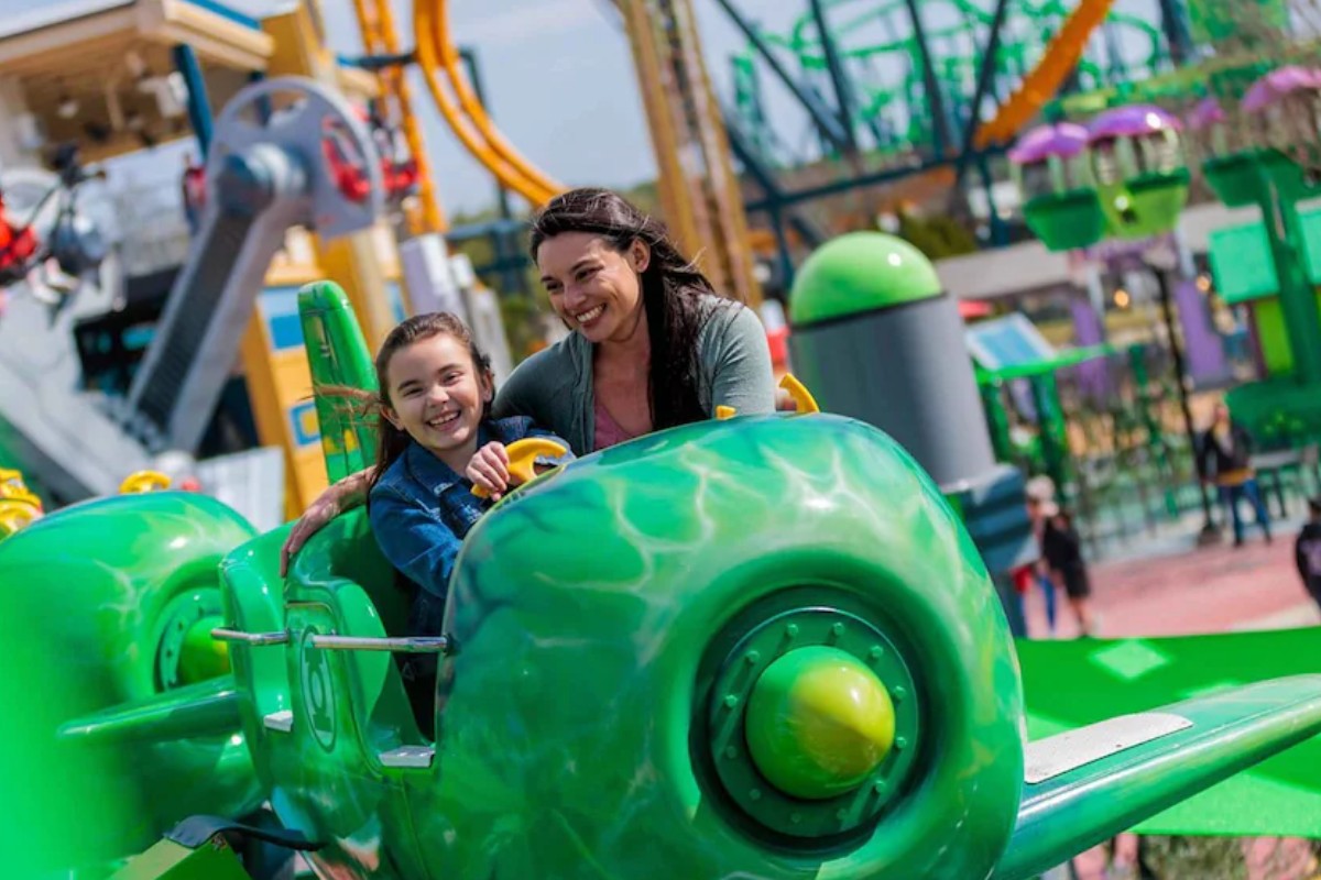 San Antonio Six Flags Theme Park
