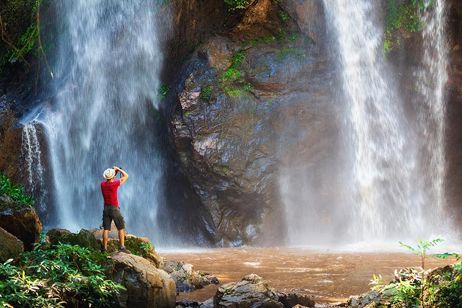Waterfall in Santa Rosa de Pocosol