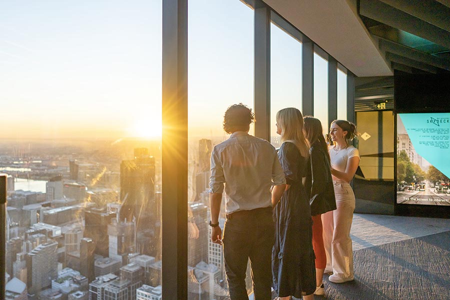 Melbourne Skydeck General Admission Ticket Credit. Tourism Australia