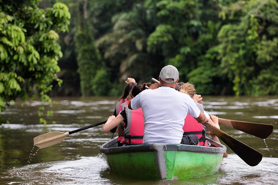 Canoe Trip Through Tortuguero’s Canals