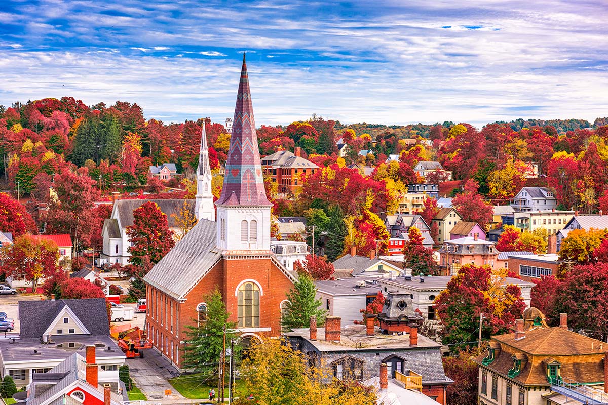 Vermont, New England