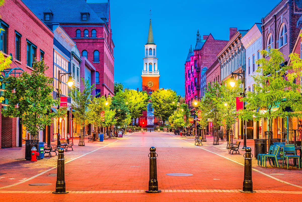 Vermont, New England