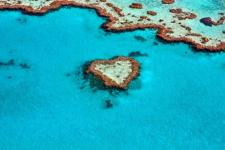 Heart Reef, Whitsunday Islands, Australia